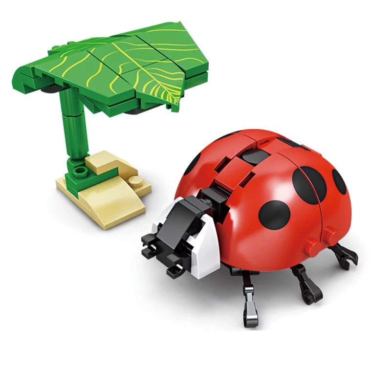 Creative Building Blocks Insect Model Bee Dragonfly Ant Mantis Children's Assembled Toys Interesting Animal Ornaments Gifts Creative Building Blocks Insect Model Bee Dragonfly Ant Mantis Children's Assembled Toys Interesting Animal Ornaments Gifts