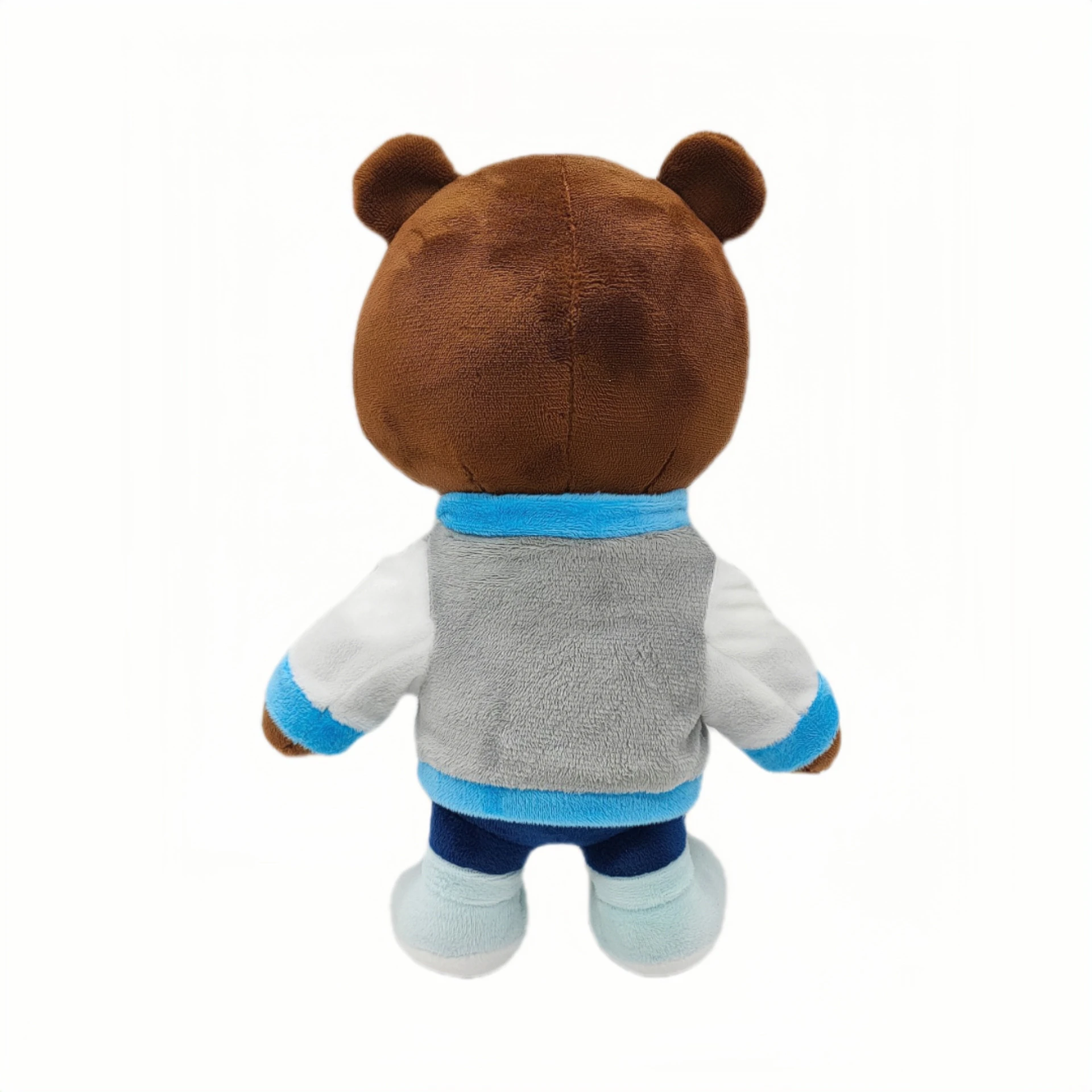 New Kawaii Kanye Dropout Bear Teddy Bear Plush Toys Kanye West Graduation Soft Stuffed Home Room Decor Birthday Gift 1/4pcs 26cm