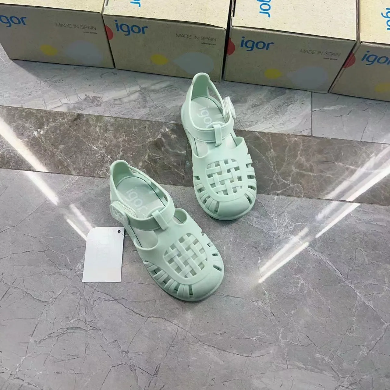 Classic Design Children's Summer Roman Sandal Fashion Casual Kids Boys And Girls Beach Sandals Solid Color Popular Baby Shoes