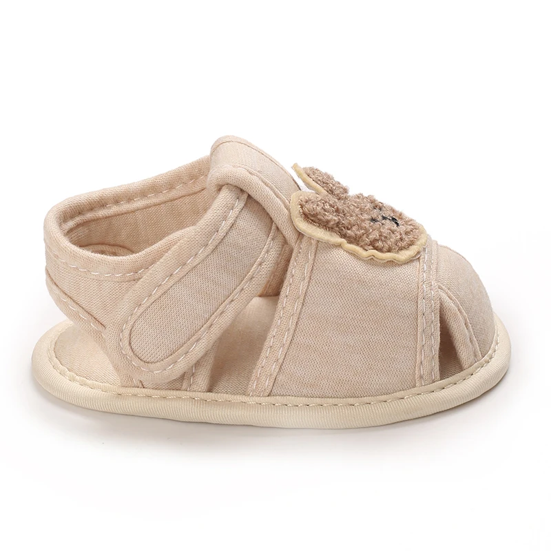 Cute Bear Soft Sole Comfortable Sandals for Infants and Toddlers Baotou Anti Kick First Step Shoes 0-18 Months Cute Bear Soft Sole Comfortable Sandals for Infants and Toddlers Baotou Anti Kick First Step Shoes 0-18 Months