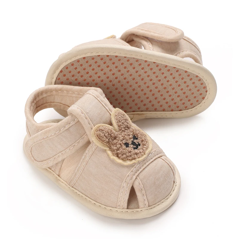 Cute Bear Soft Sole Comfortable Sandals for Infants and Toddlers Baotou Anti Kick First Step Shoes 0-18 Months Cute Bear Soft Sole Comfortable Sandals for Infants and Toddlers Baotou Anti Kick First Step Shoes 0-18 Months