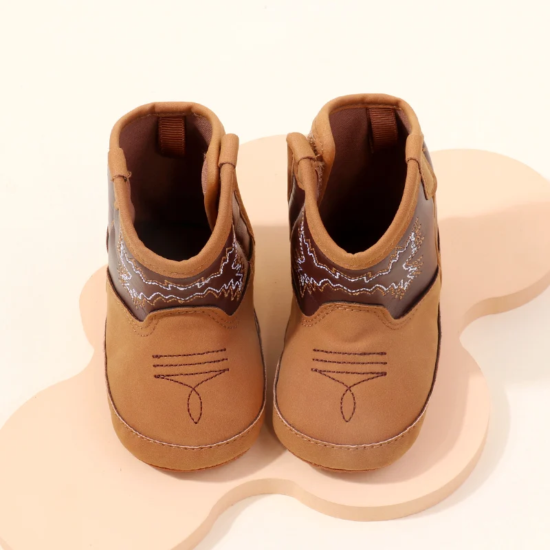 Baby Little Boots Soft PU and Cotton High Quality 2024 New Style Spring and Autumn Prewalking Shoes for Boys and Girls BHX3210 Baby Little Boots Soft PU and Cotton High Quality 2024 New Style Spring and Autumn Prewalking Shoes for Boys and Girls BHX3210