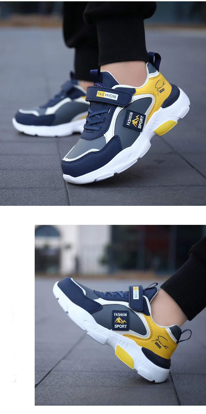 Summer Children's Fashion Sports Boys' Running Leisure Breathable Outdoor Shoes Lightweight Sneakers Shoes