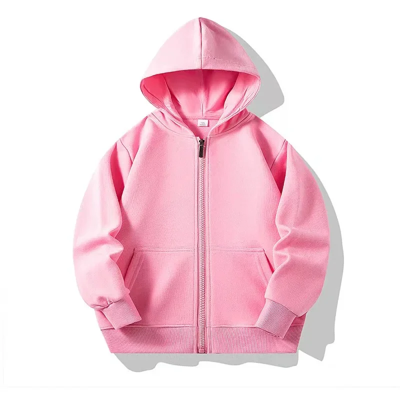 Disney Stitch Kawaii Printed Children's Clothing 3 14 Years Old Boys and Girls Clothing Street Casual Sports Warm Soft Hoodie