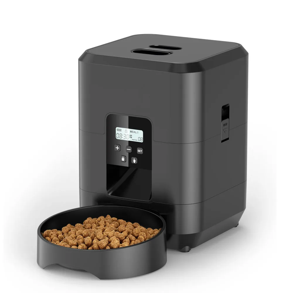 Black Button Feeder