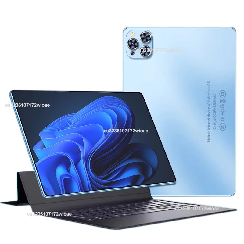 Blue and keyboard