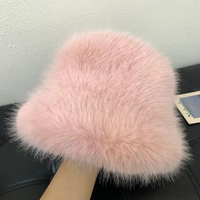 pink Long fur