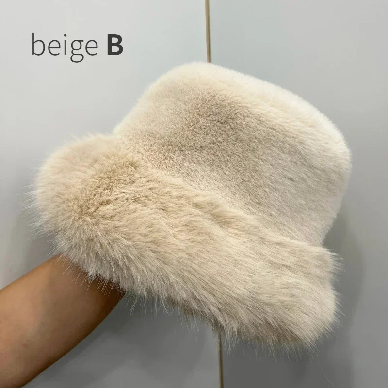 beige Short fur