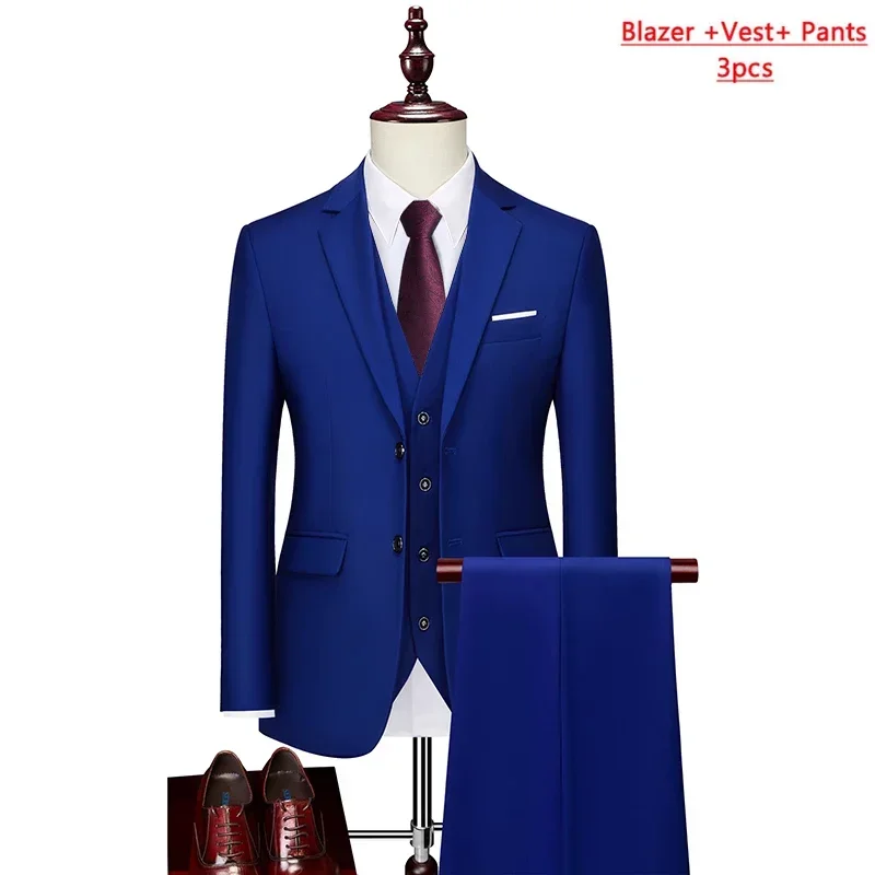 Royal blue 3pcs