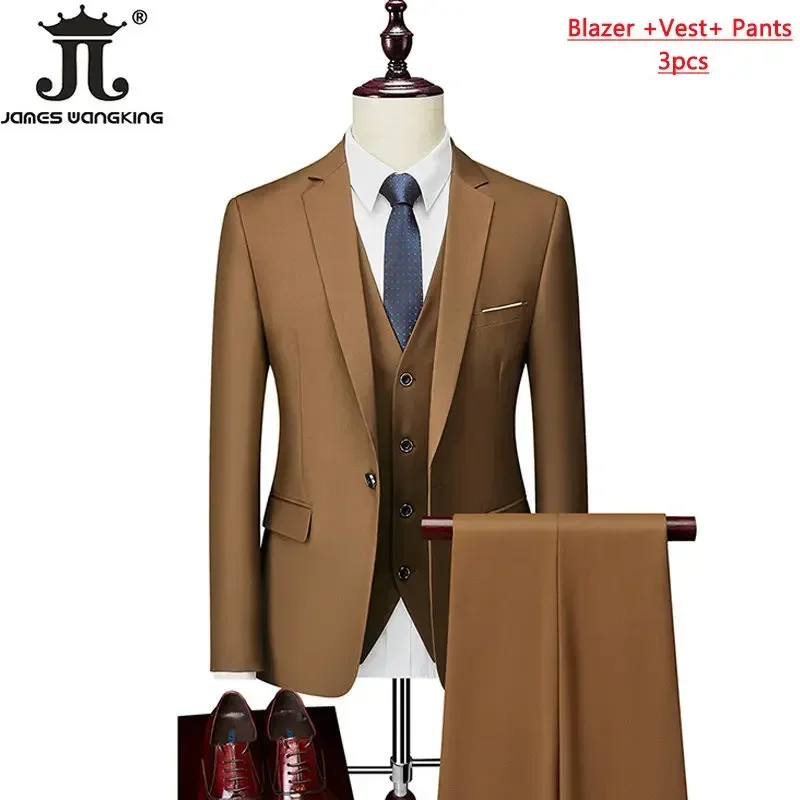 Khaki 3Pcs