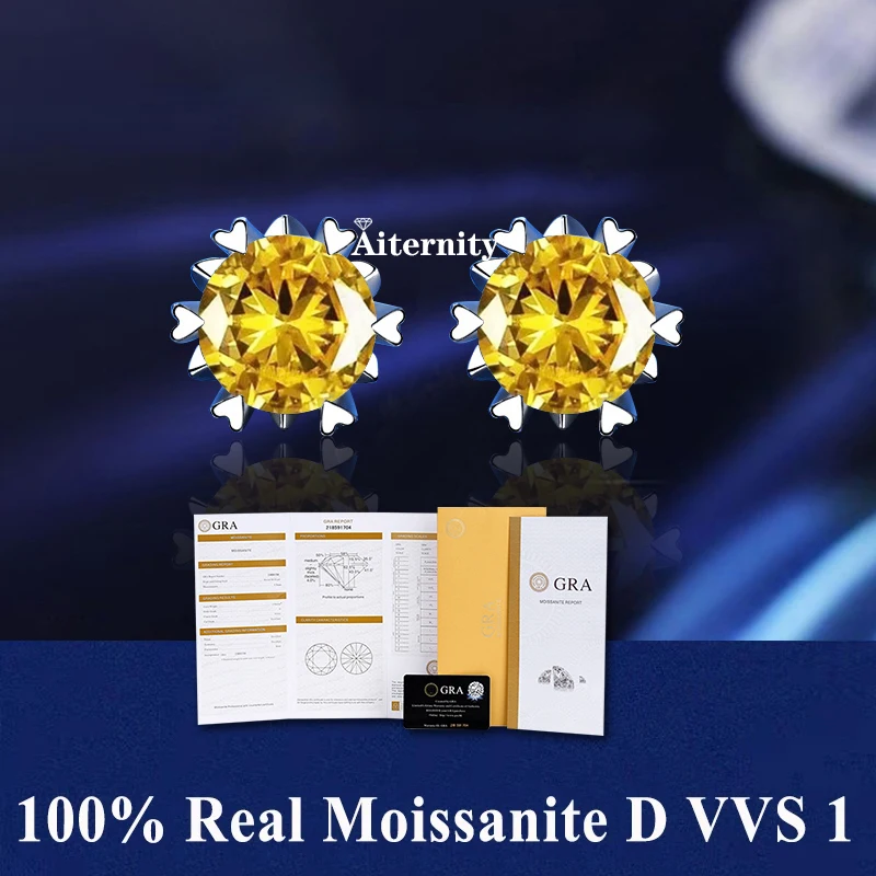 XH-Yellow Moissanite
