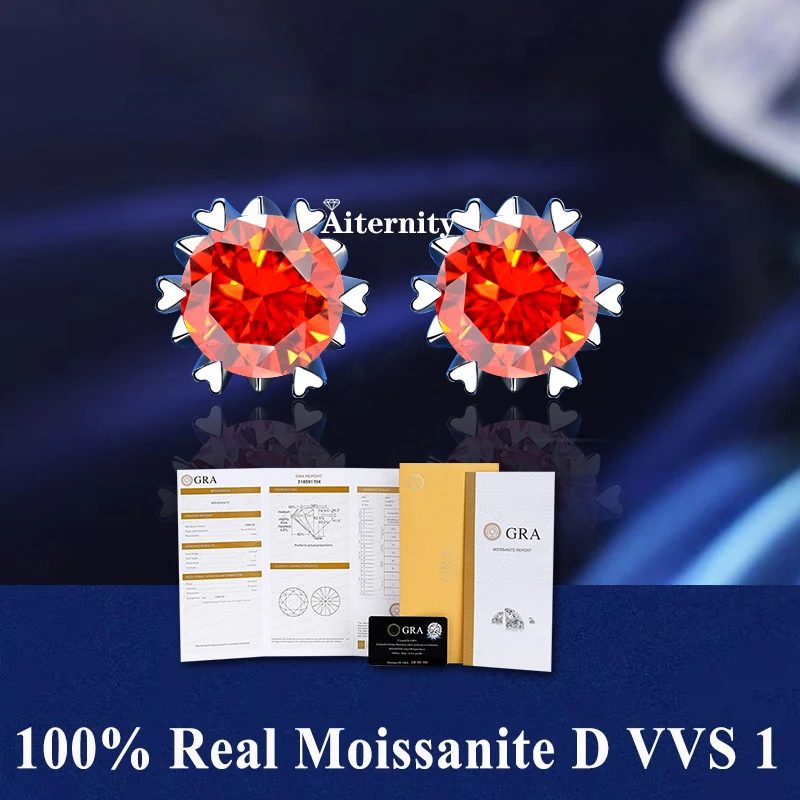 XH-Orange Moissanite