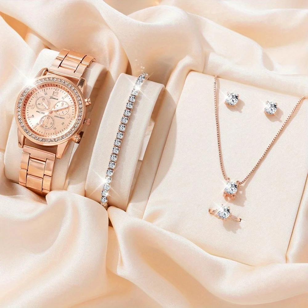 6PCS Rose Gold Set A
