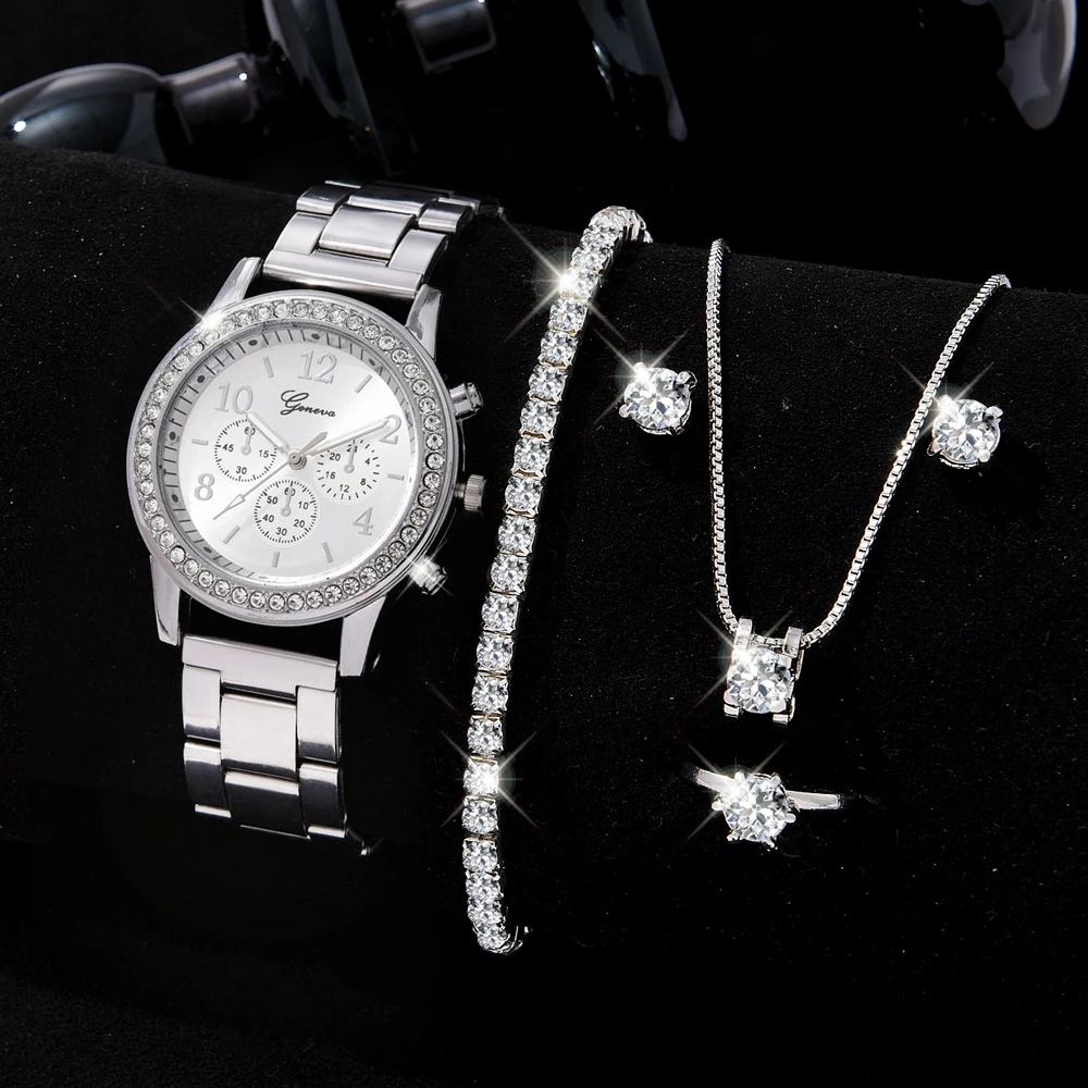 6PCS Silver Set