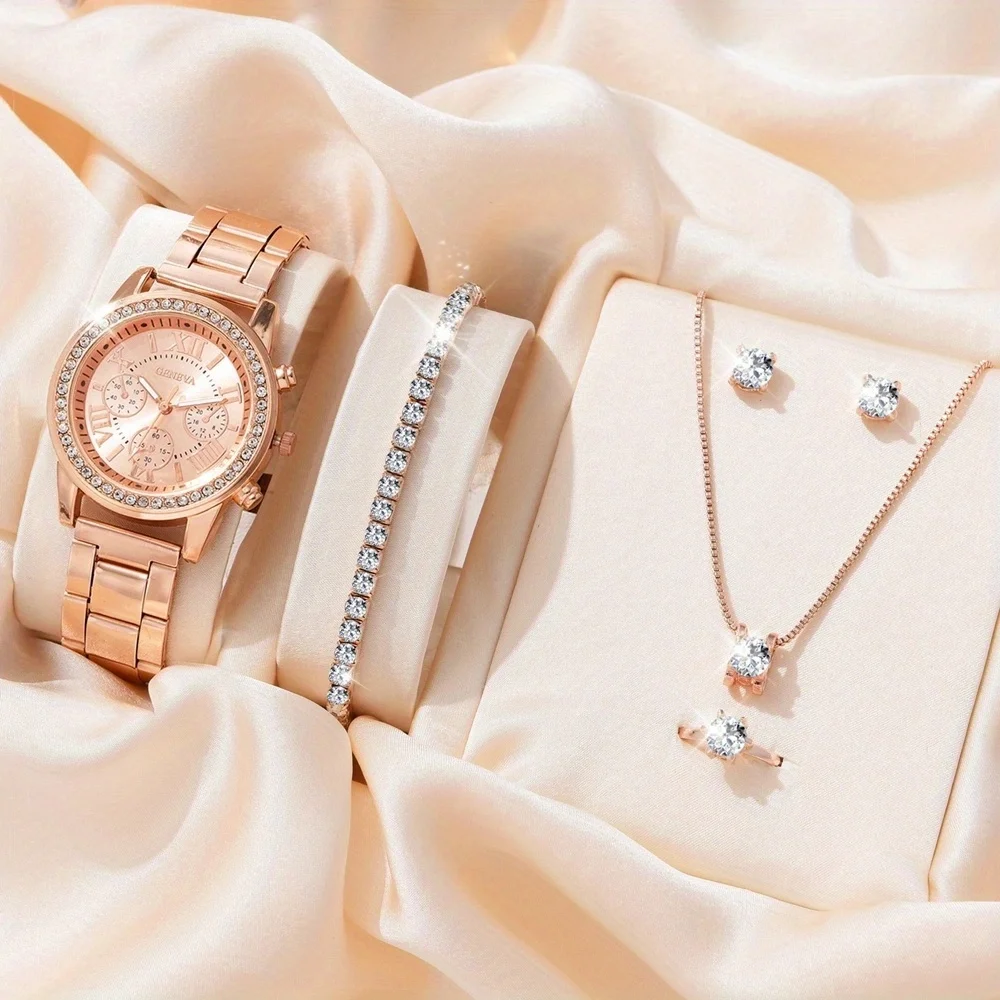 6PCS Rose Gold Set B