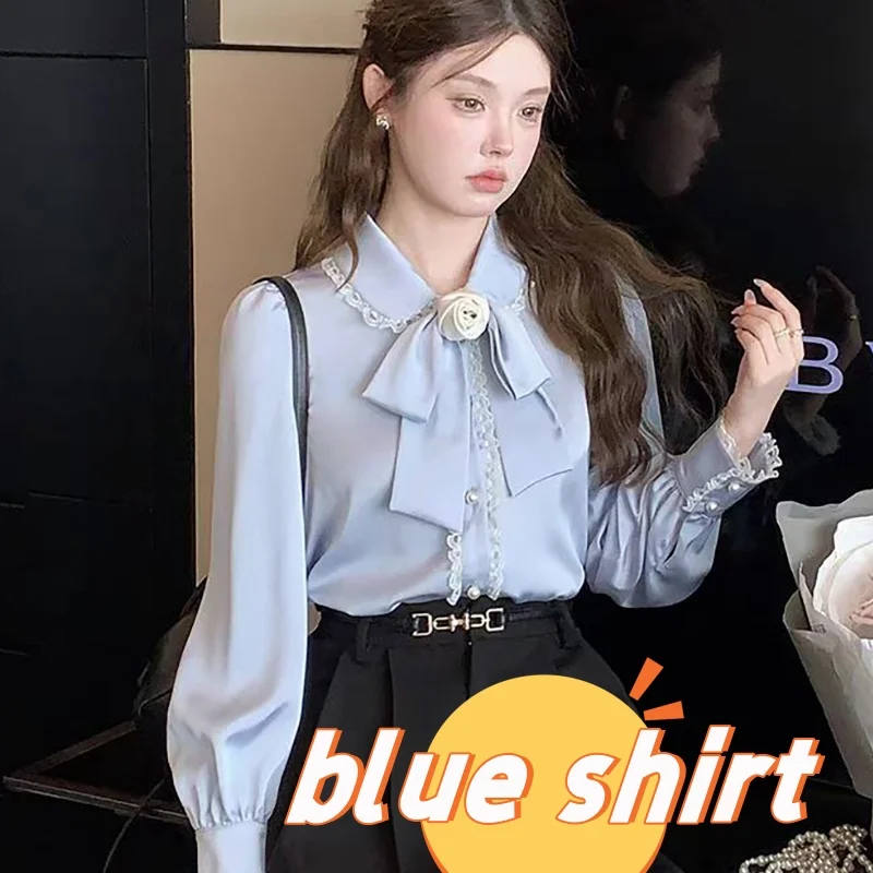 blue shirt
