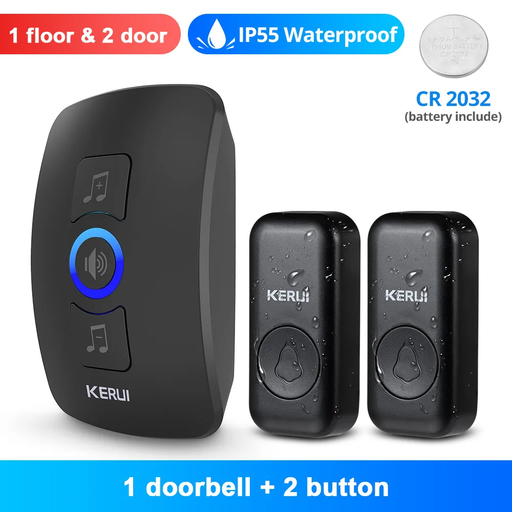 1receiver 2button