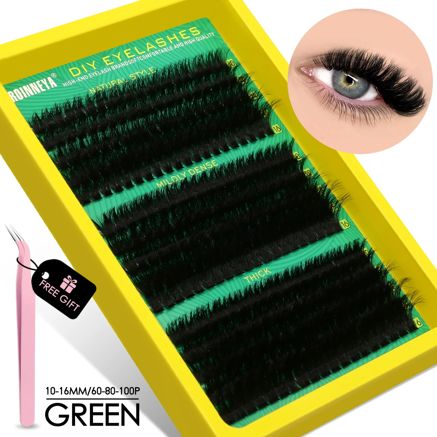 15 Rows-GREEN