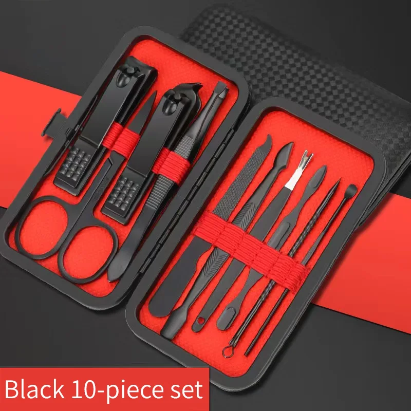 Black 10-piece set