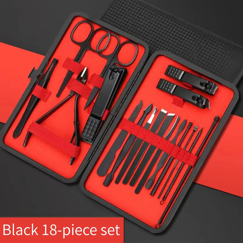 Black 18-piece set