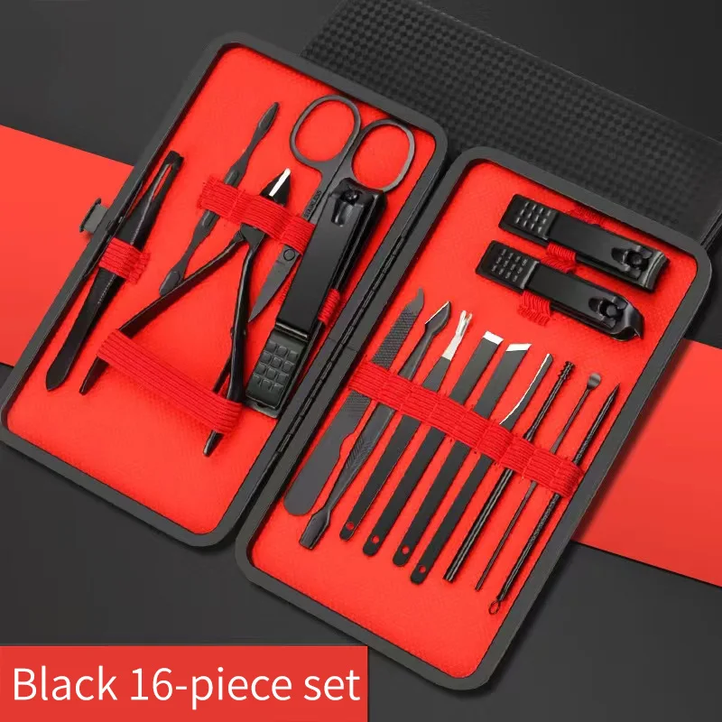 Black 16 pieces set