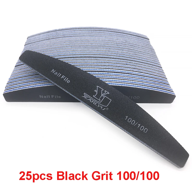 25pcs Black100-100