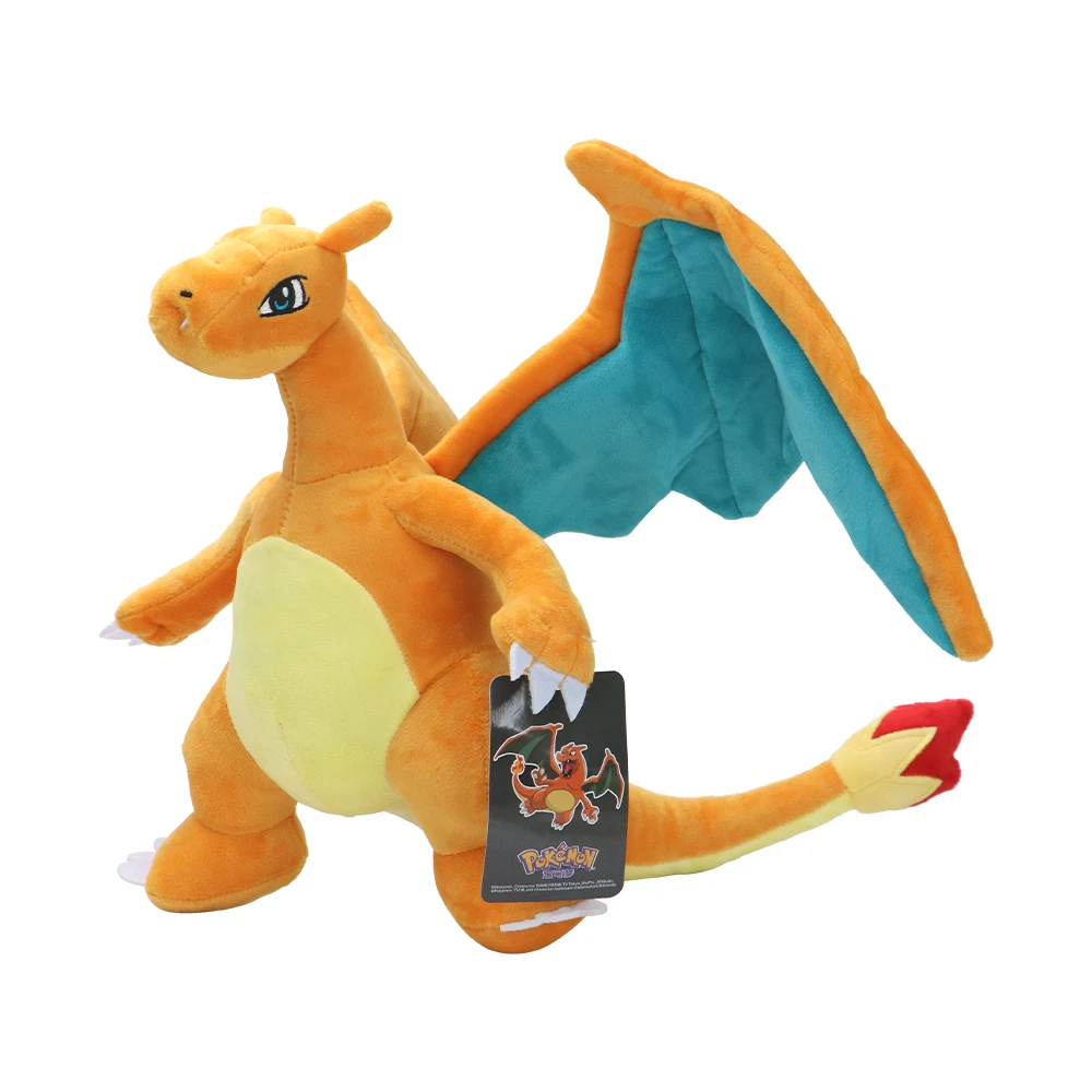 Shiny Charizard Plush Toy Stuffed Animal,Game for Collectible, Soft Plushies for Gift,Cartoon Cute Cartoon Character 12 Inch