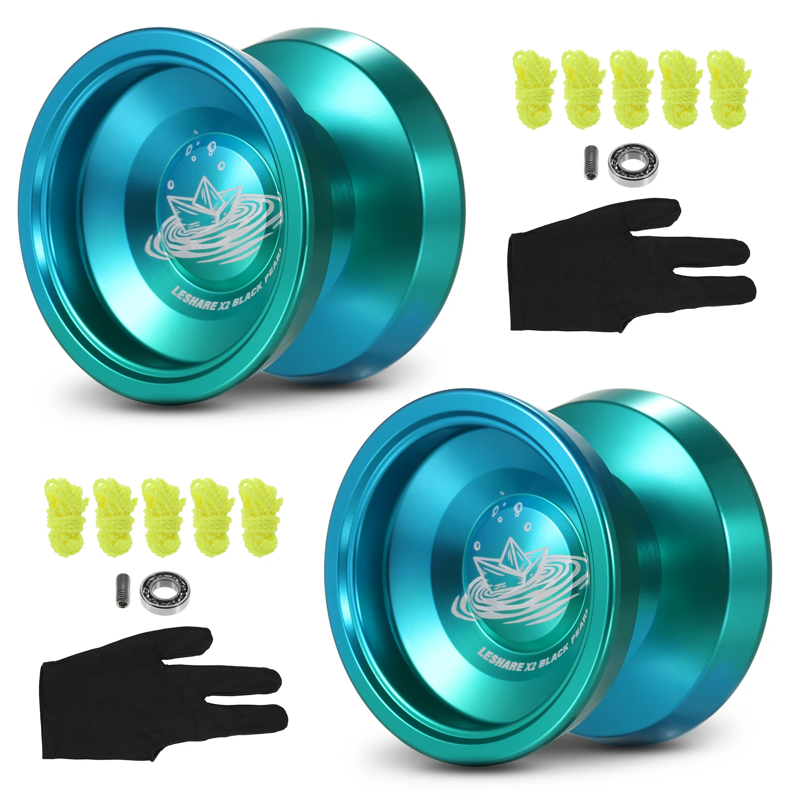 Blue x 2