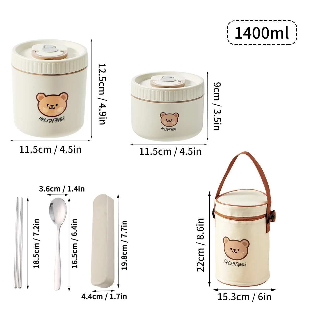 Off White 1400ml