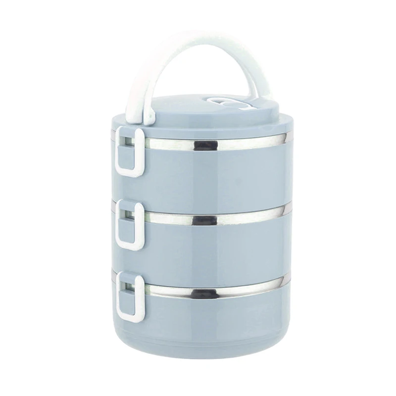 3 Layer 2100ml Blue