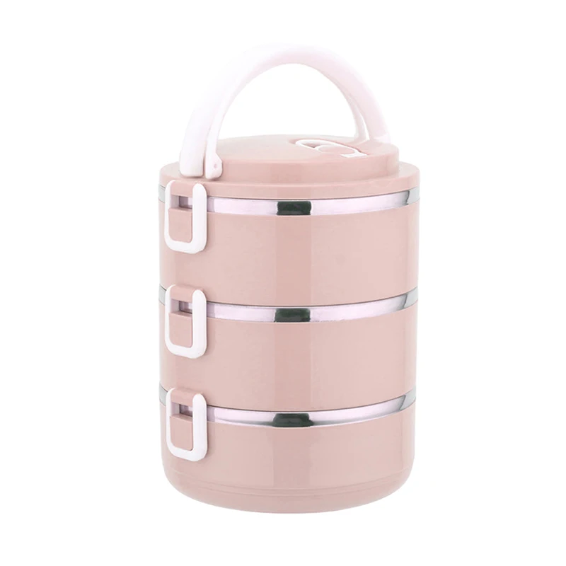 3 Layer 2100ml Pink
