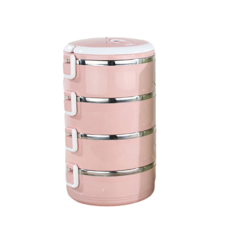 4 Layer 2800ml Pink