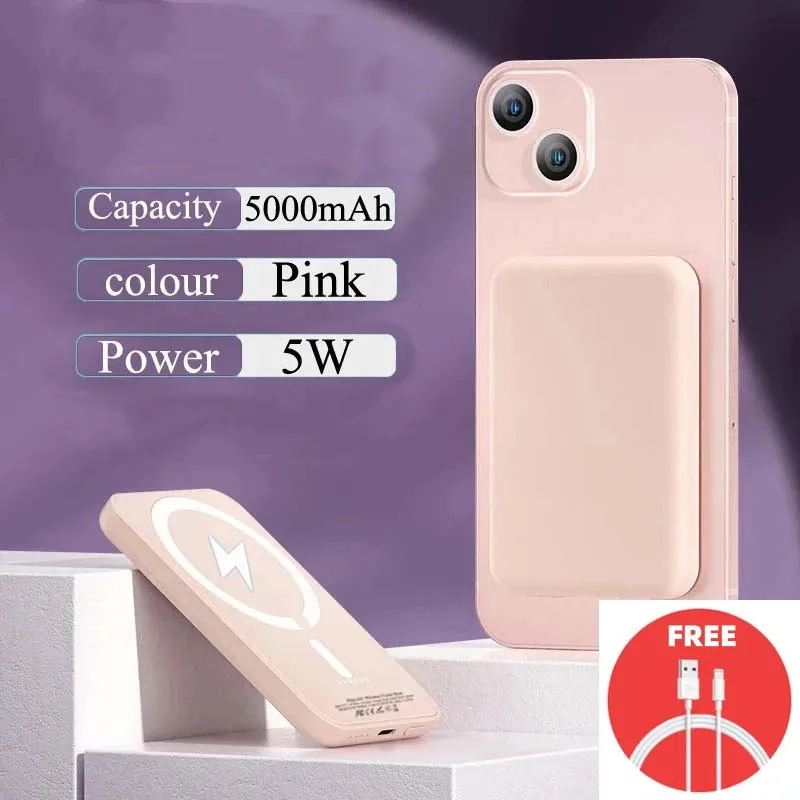 pink 5000mAh