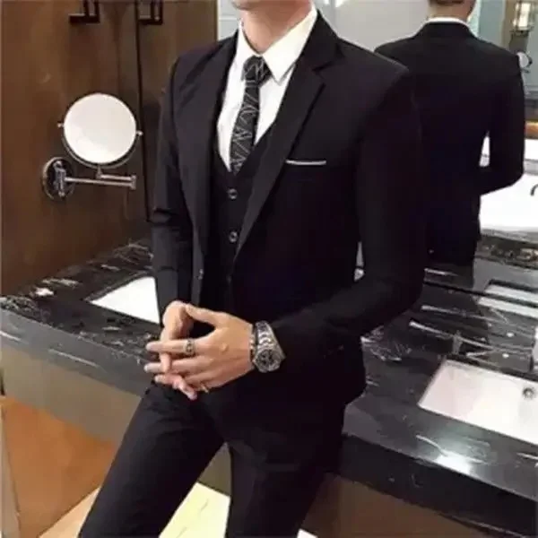 Black (suit + suit pants)