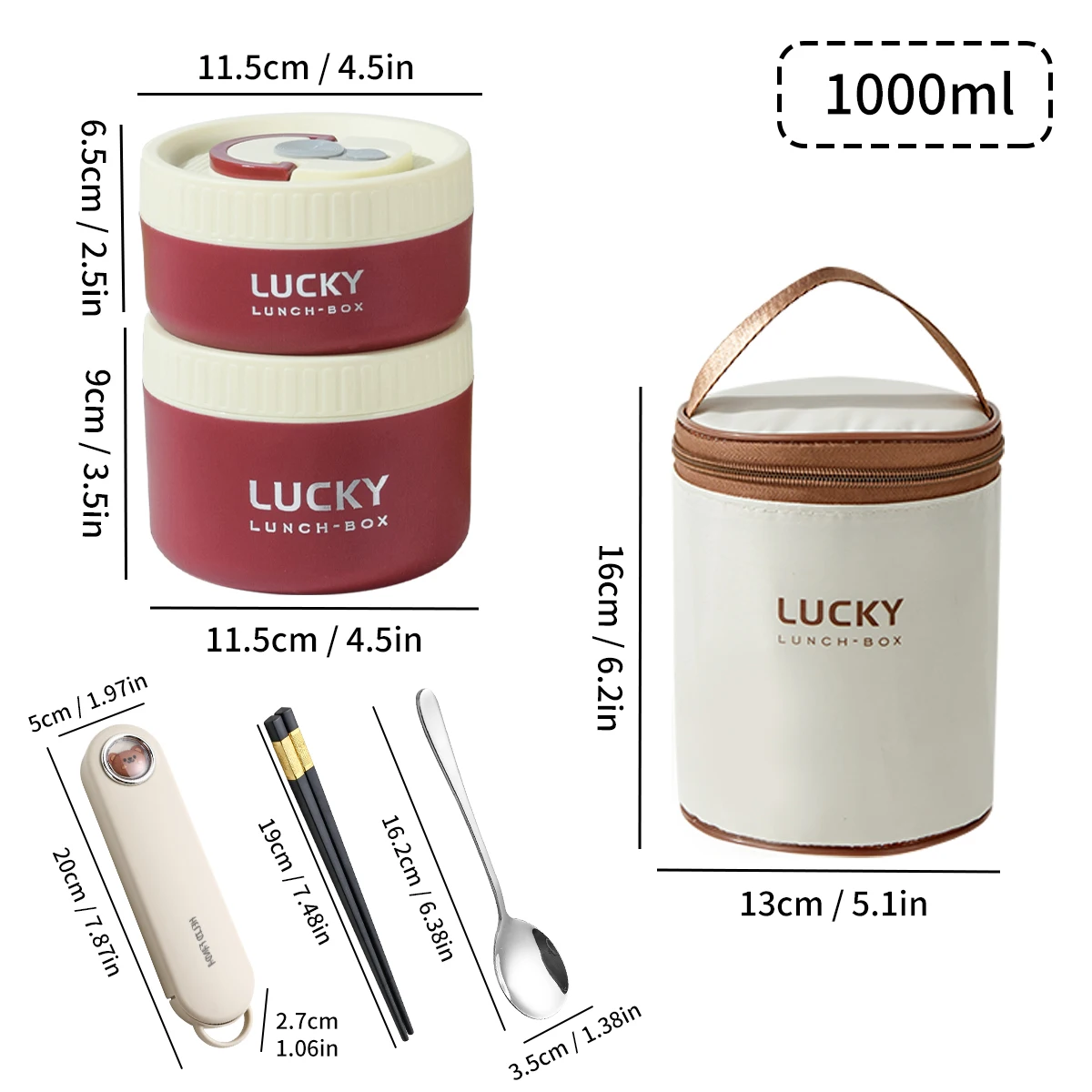 1000ML Red