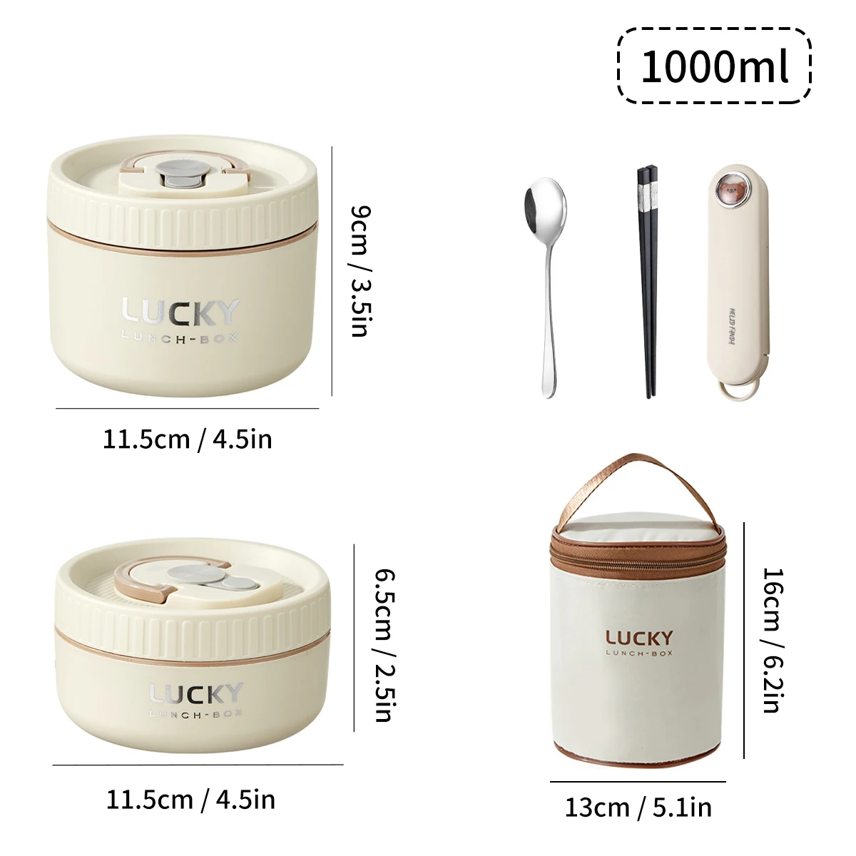 1000ML Beige