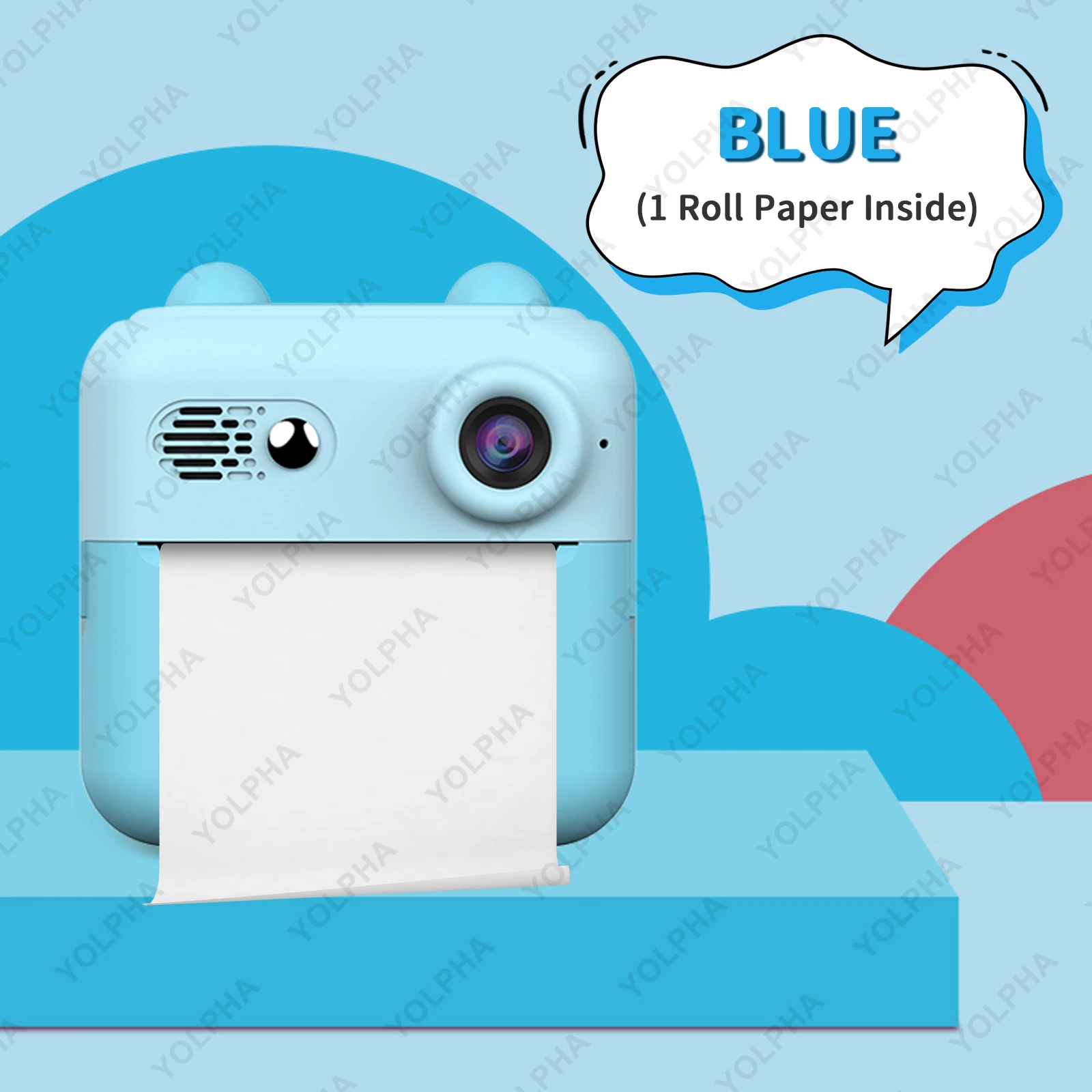 Blue 1Roll Paper