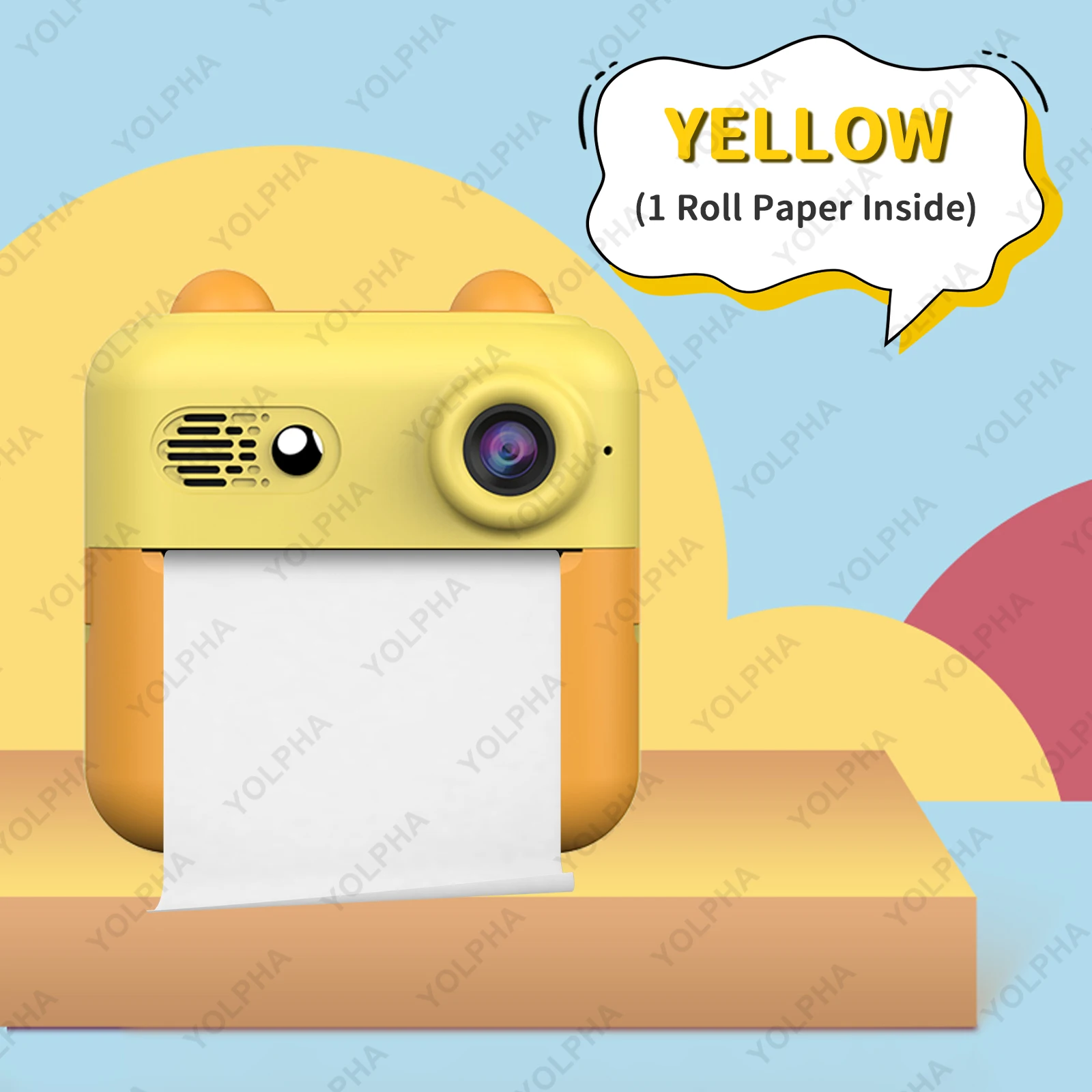 Yellow 1Roll Paper