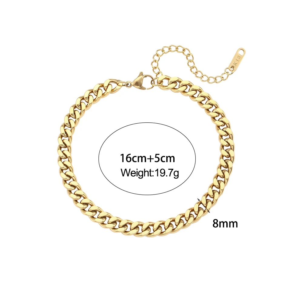 8mm Cuban Chain