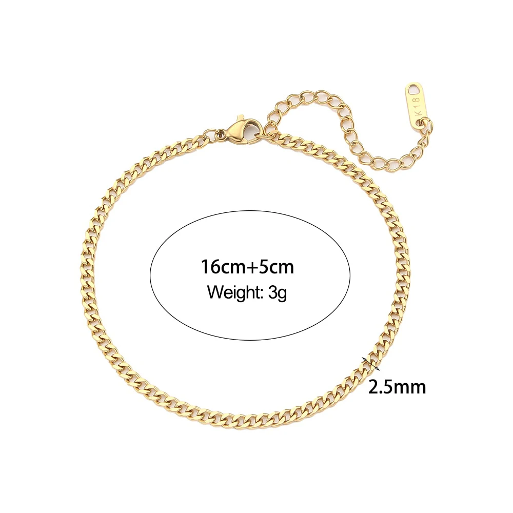 3mm Cuban Chain